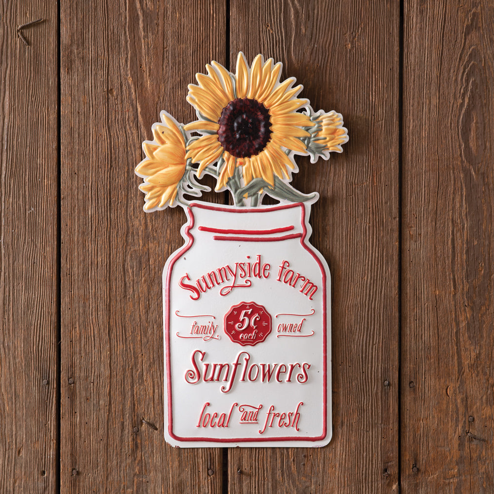 Sunnyside Farm Sunflowers Sign - Bombay Mercantile