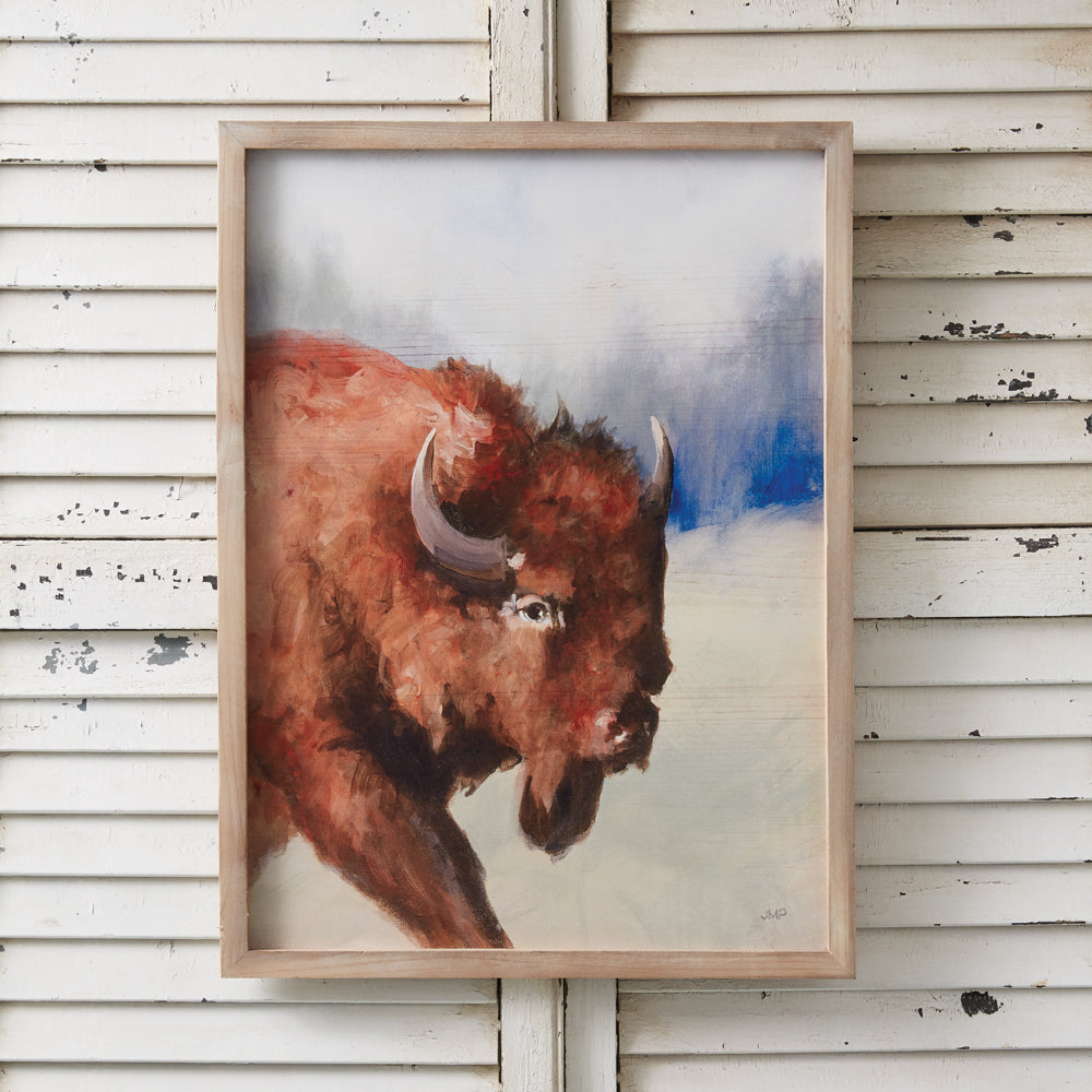 American Bison Wall Art - Bombay Mercantile
