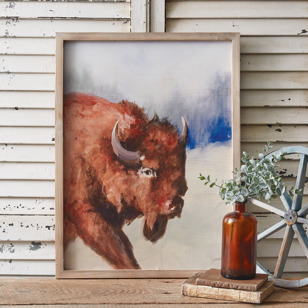American Bison Wall Art - Bombay Mercantile