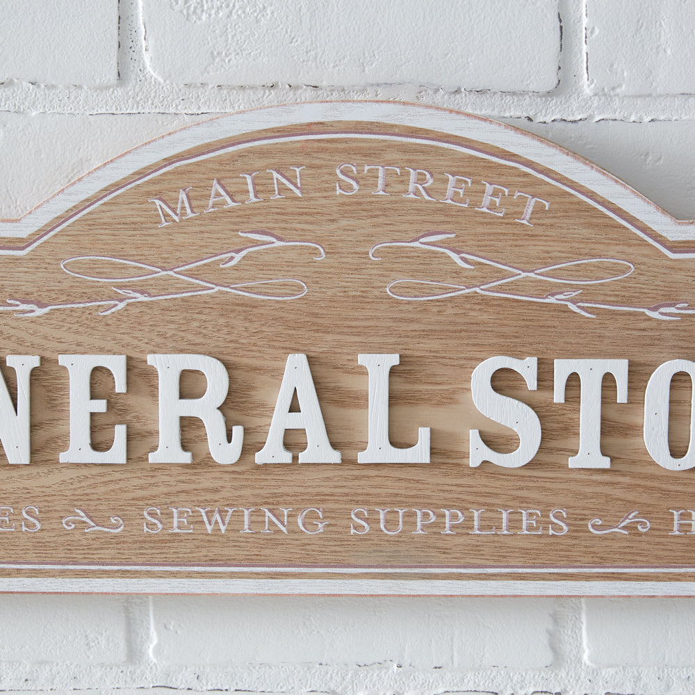 General Store Wall Sign - Bombay Mercantile