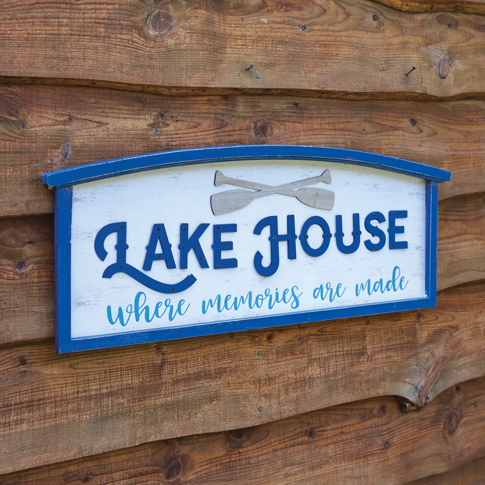 Lake House Wall Sign - Bombay Mercantile