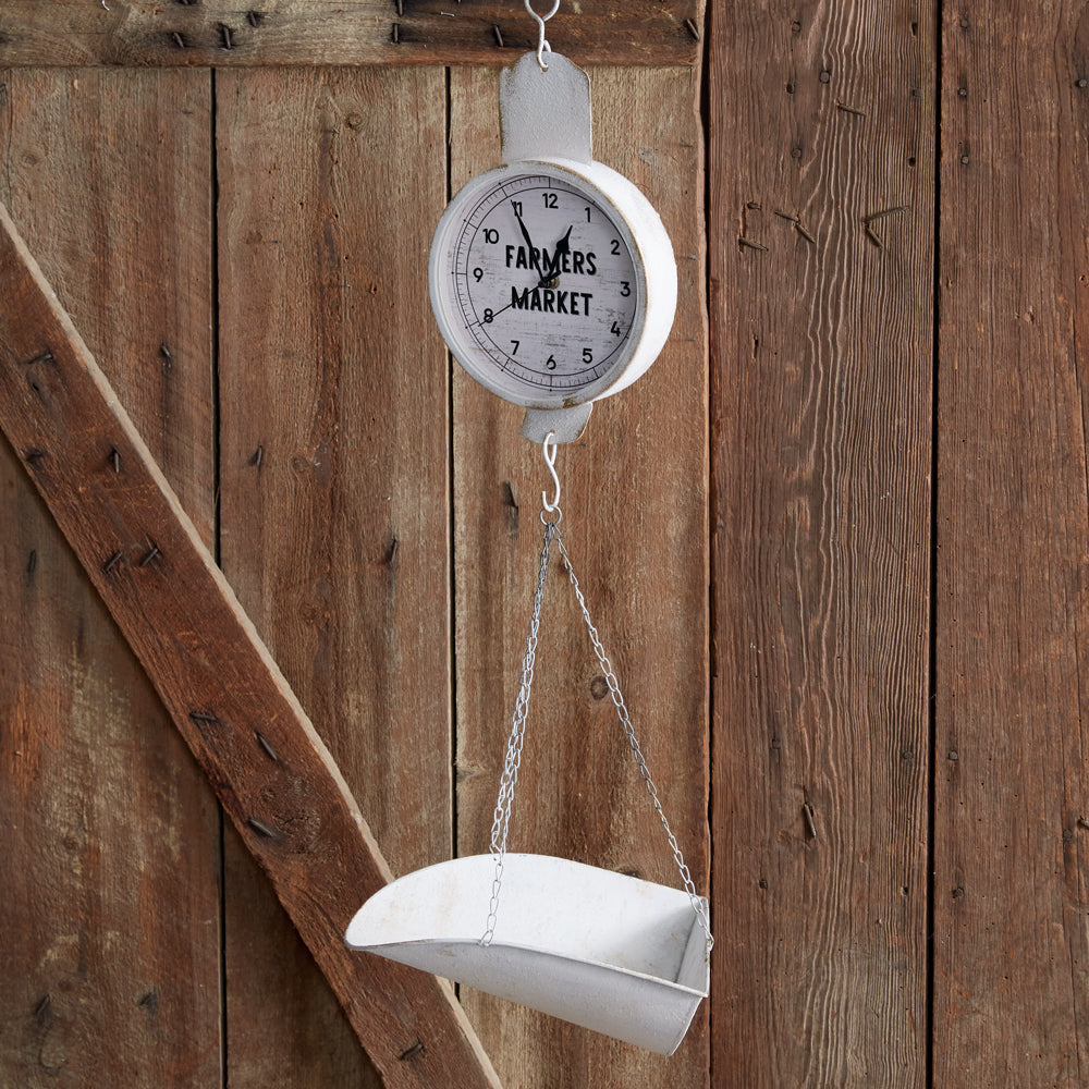 Farmers Market Produce Scale Clock - Bombay Mercantile