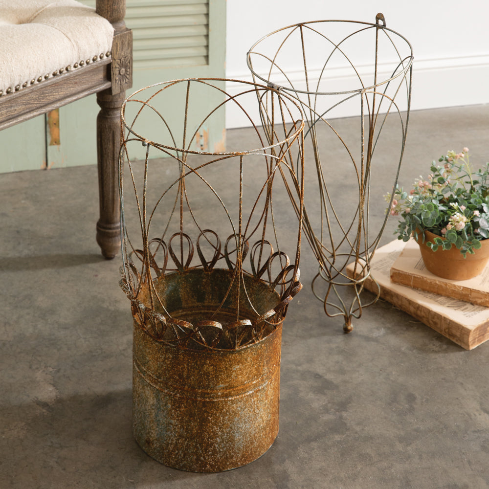 Rustic Garden Topiary Planter - Bombay Mercantile