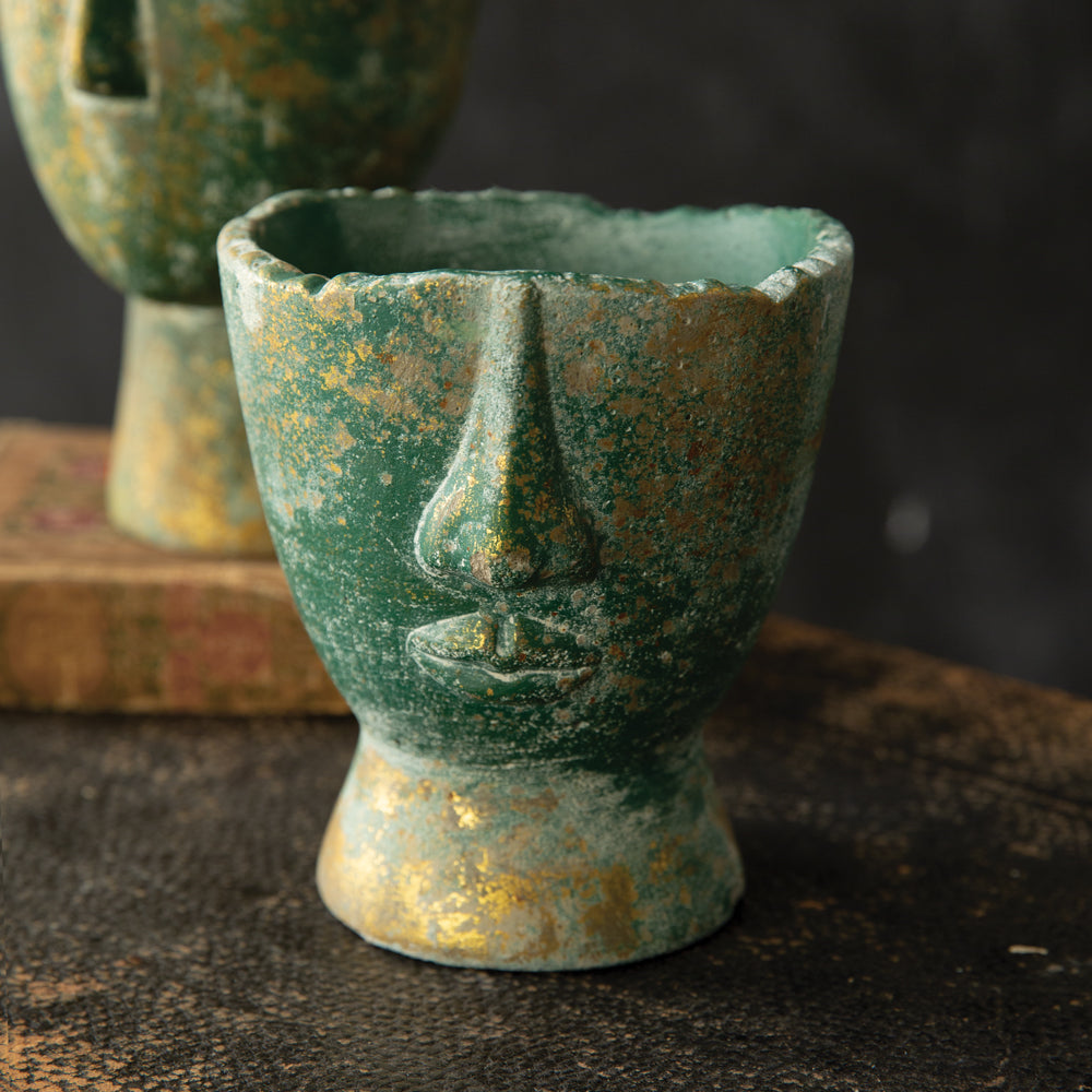 Garden Luster Mars Planter - Bombay Mercantile
