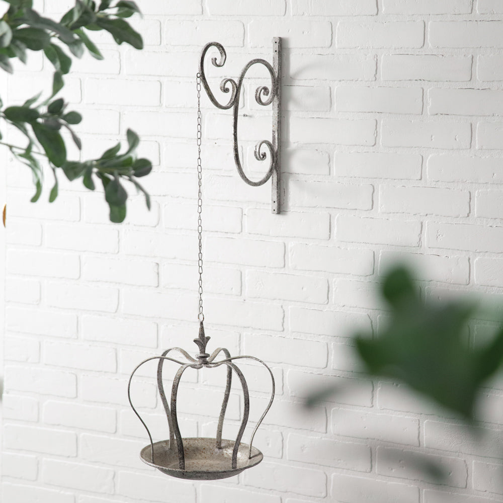 Hanging Crown Feeder with Hook - Bombay Mercantile