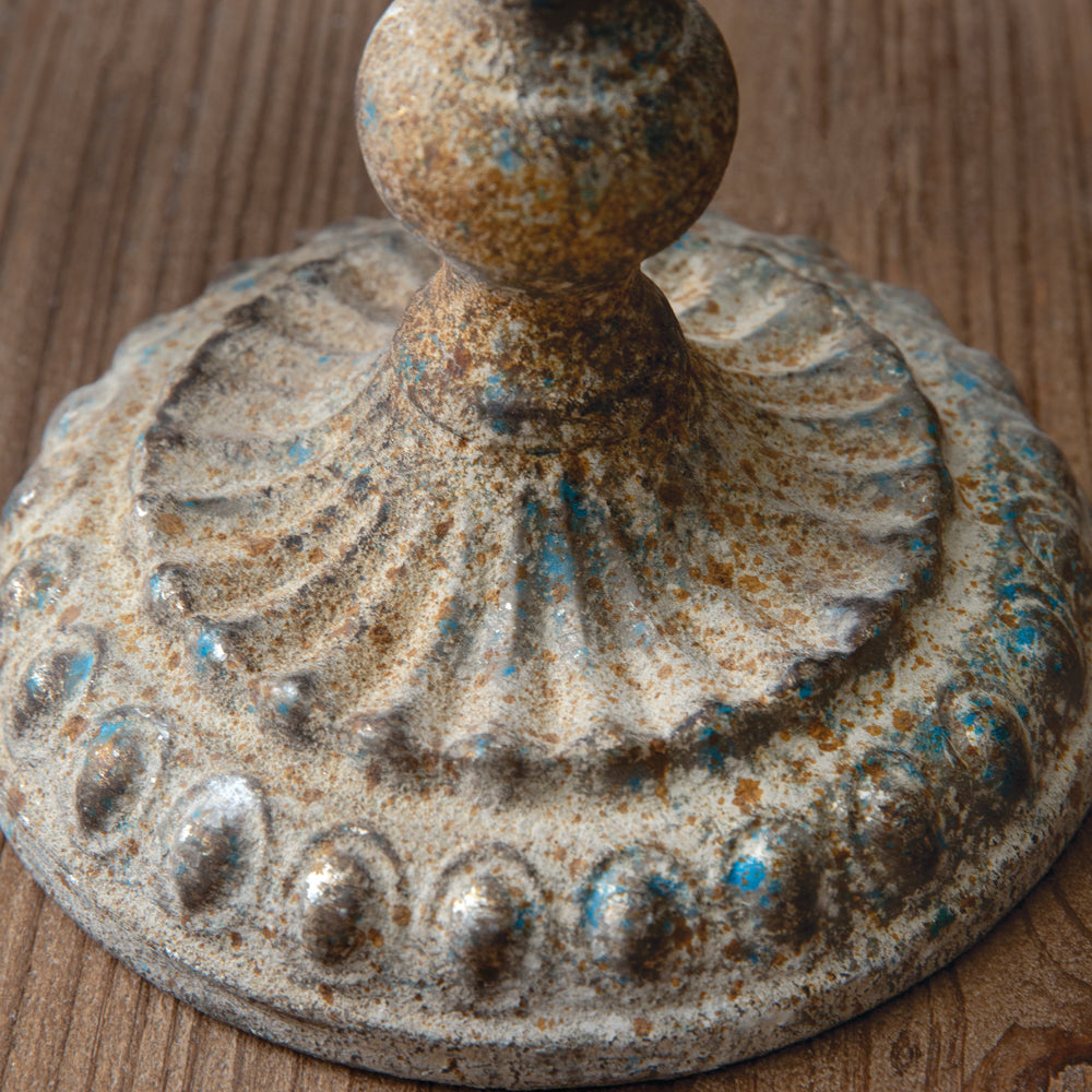 Farmhouse Denim Decorative Balance Scale - Bombay Mercantile