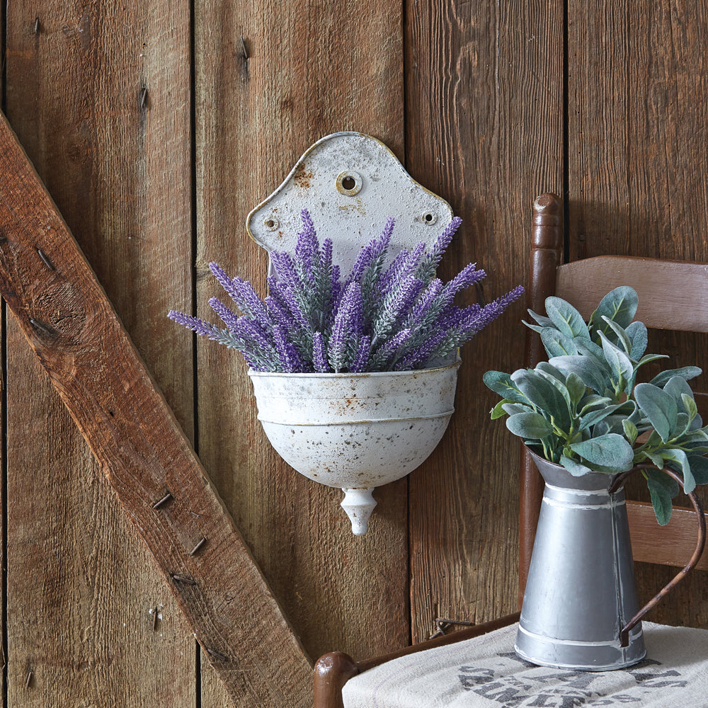 Rustic Cottage Wall Water Fountain Planter - Bombay Mercantile