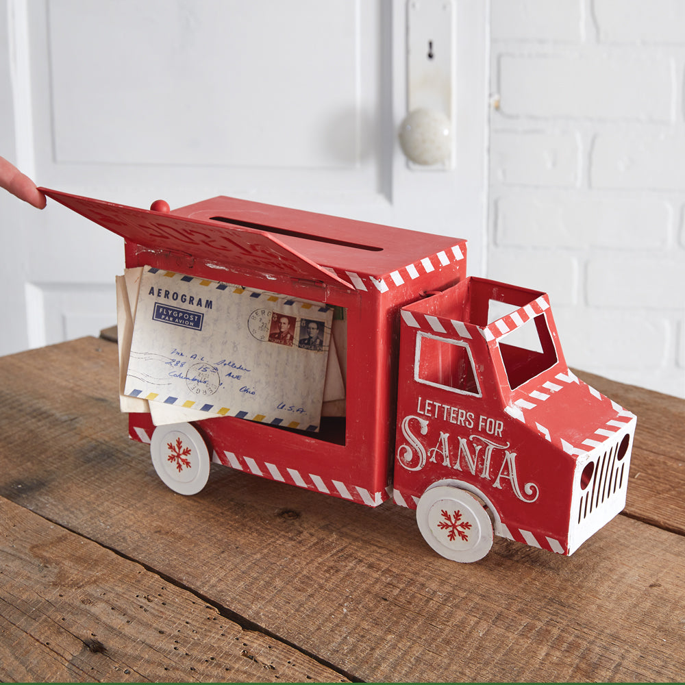 North Pole Post Truck - Bombay Mercantile