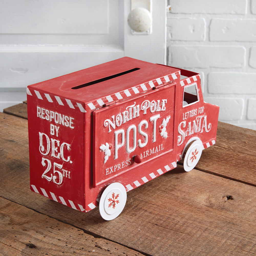 North Pole Post Truck - Bombay Mercantile