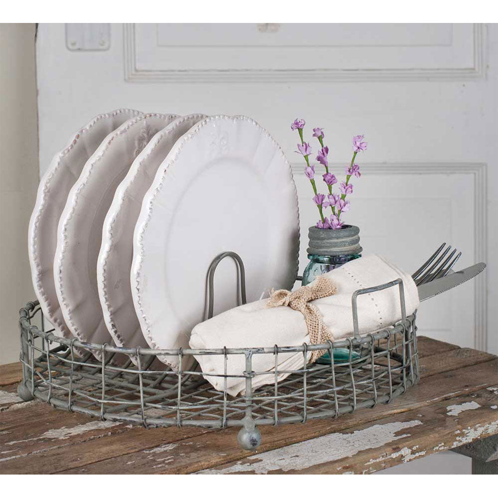 Vintage Dish Rack - Bombay Mercantile