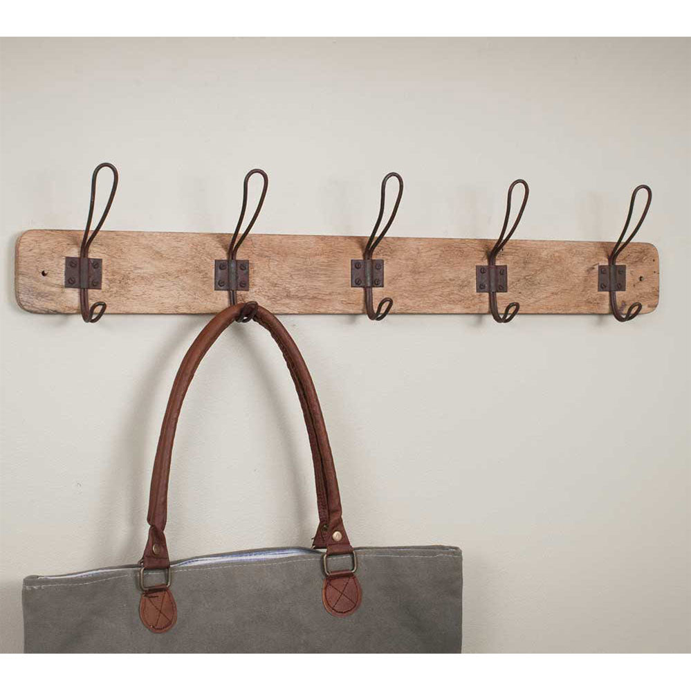 Wood Entryway Rack - Box of 2 - Bombay Mercantile