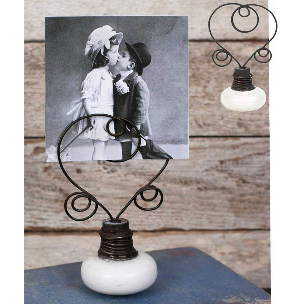 Vintage Doorknob Photo Holder - Box of 2 - Bombay Mercantile