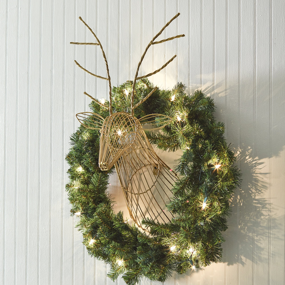 Reindeer Wall Mount Head - Bombay Mercantile