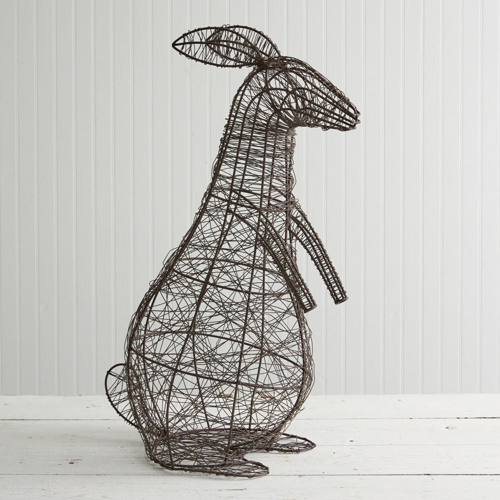 Wire Nest Bunny - Bombay Mercantile