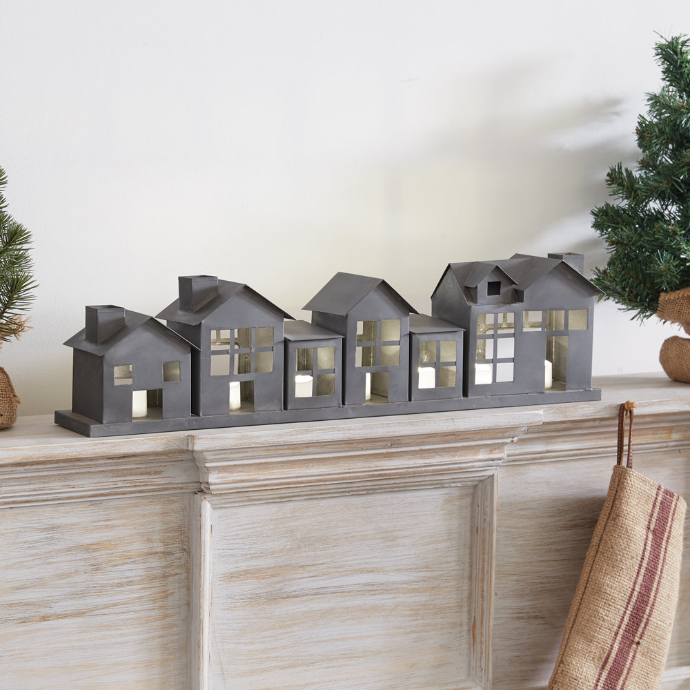 Village Christmas Luminary - Bombay Mercantile
