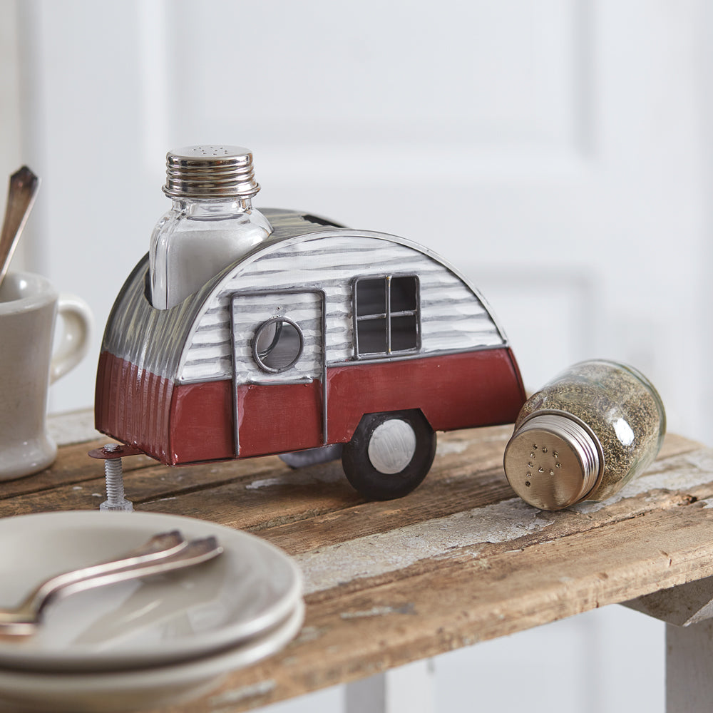 Camper Salt and Pepper Caddy - Bombay Mercantile