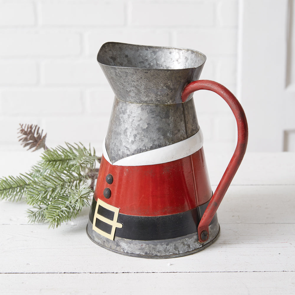 Santa Suit Pitcher - Bombay Mercantile