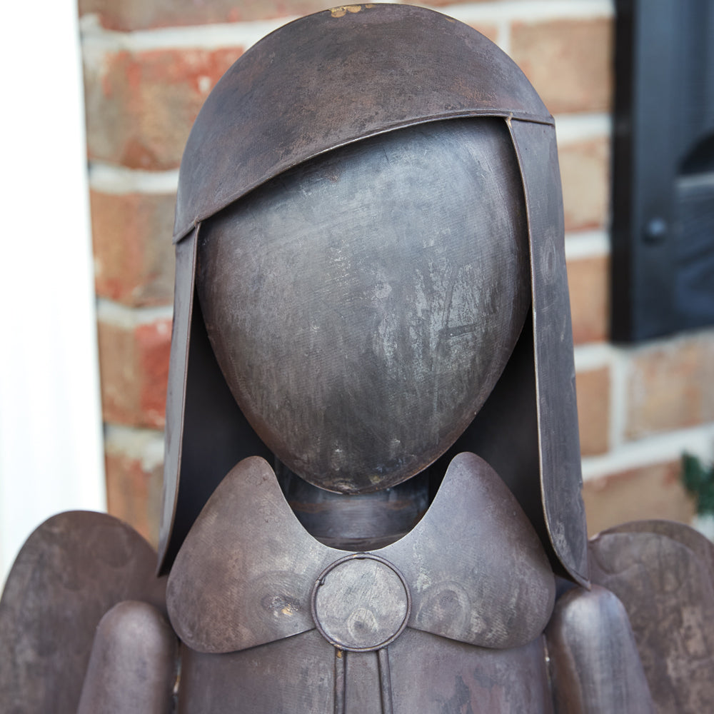 Oversized Metal Angel - Bombay Mercantile