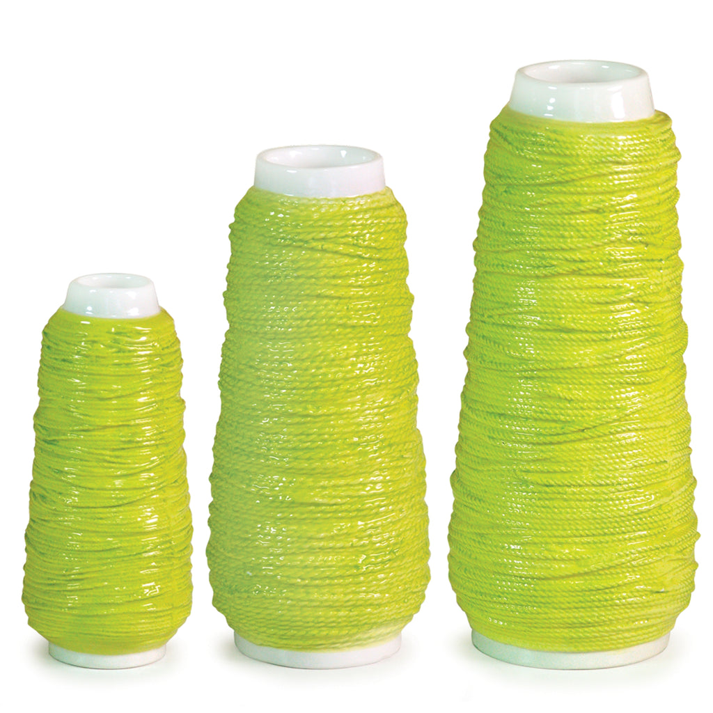 Set of 6, Spool of Yarn Vase - Bombay Mercantile