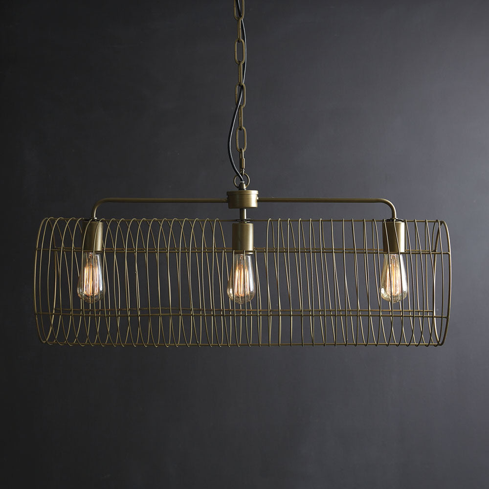 Radio City Three Light Pendant - Bombay Mercantile