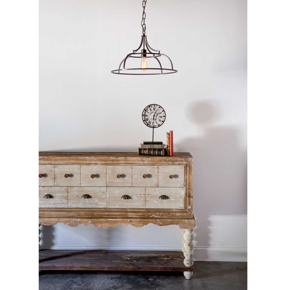 Simple Schoolhouse Pendant - Bombay Mercantile