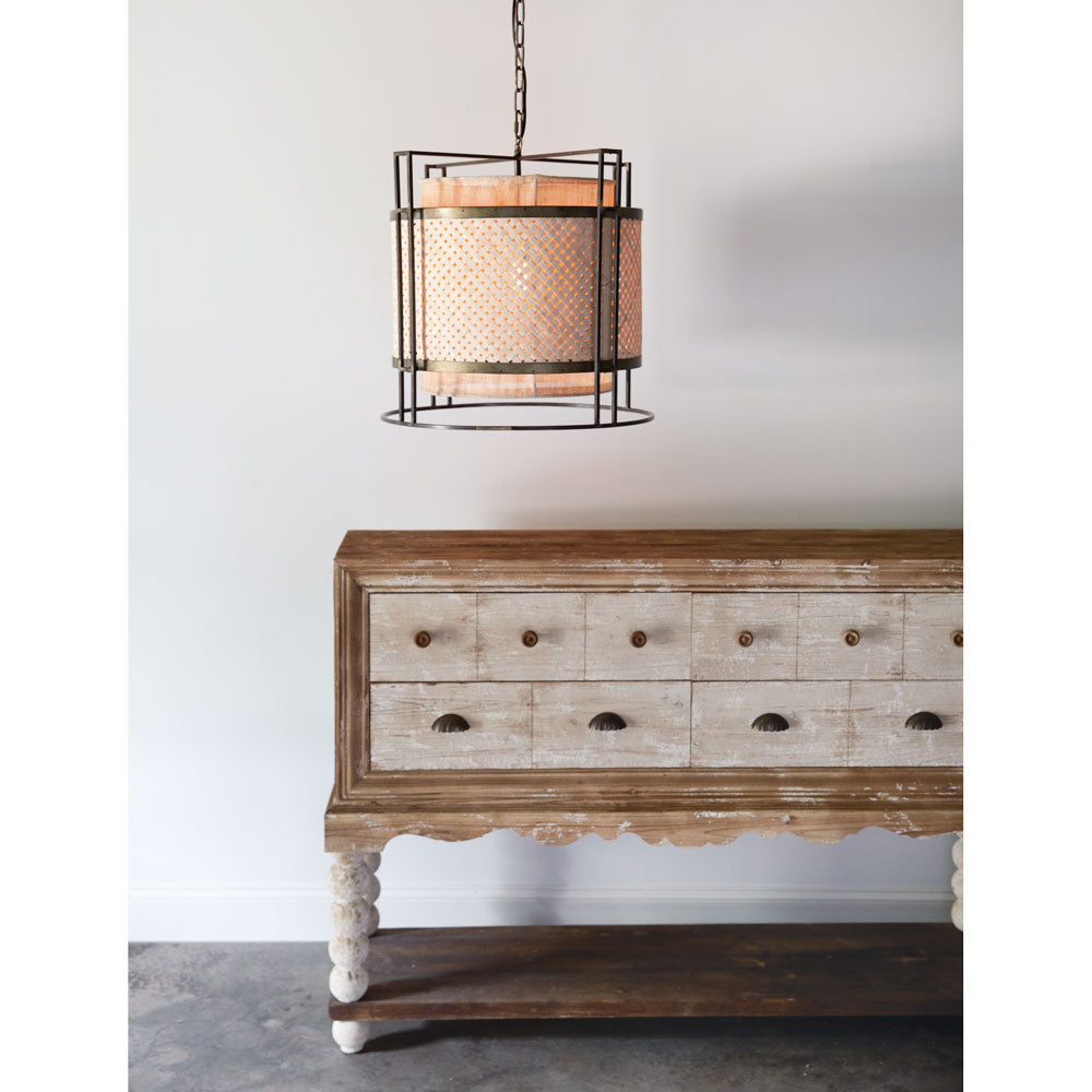 Nomad Drum Pendant - Bombay Mercantile
