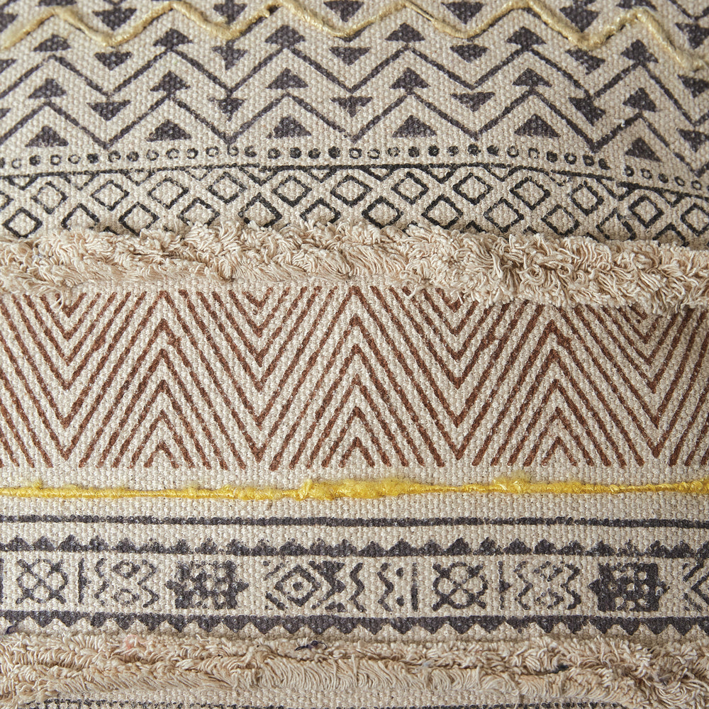 Lina Floor Pouf - Bombay Mercantile