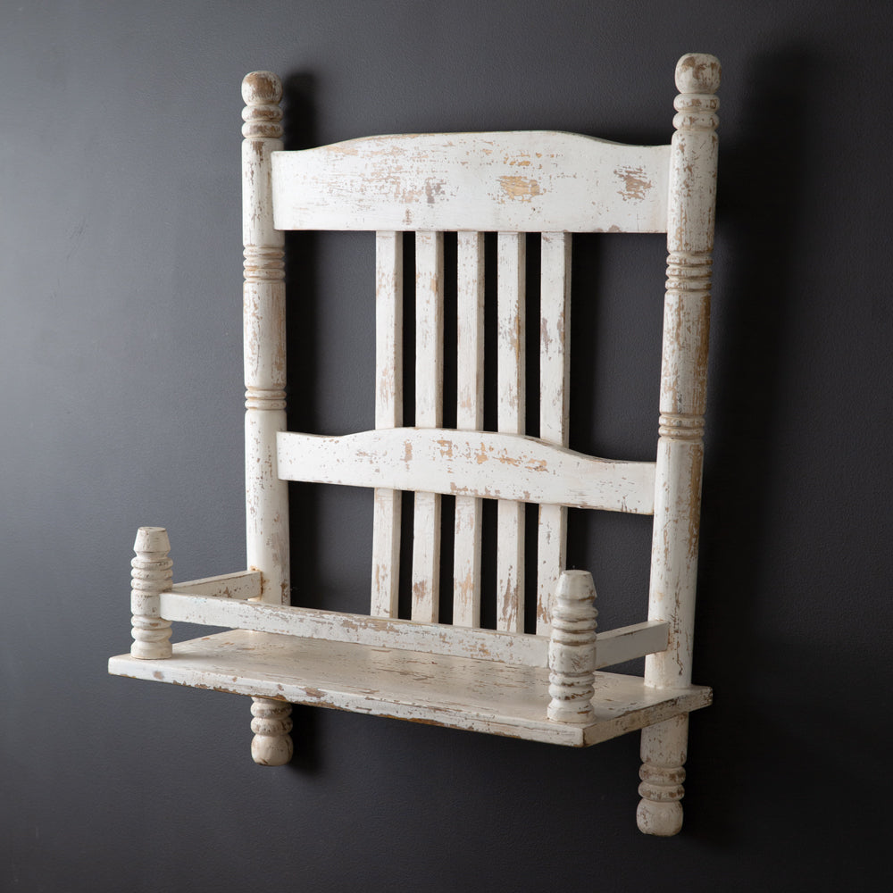 Farmhouse Chair Shelf - Bombay Mercantile