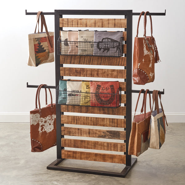 Bag Rack Display - Bombay Mercantile