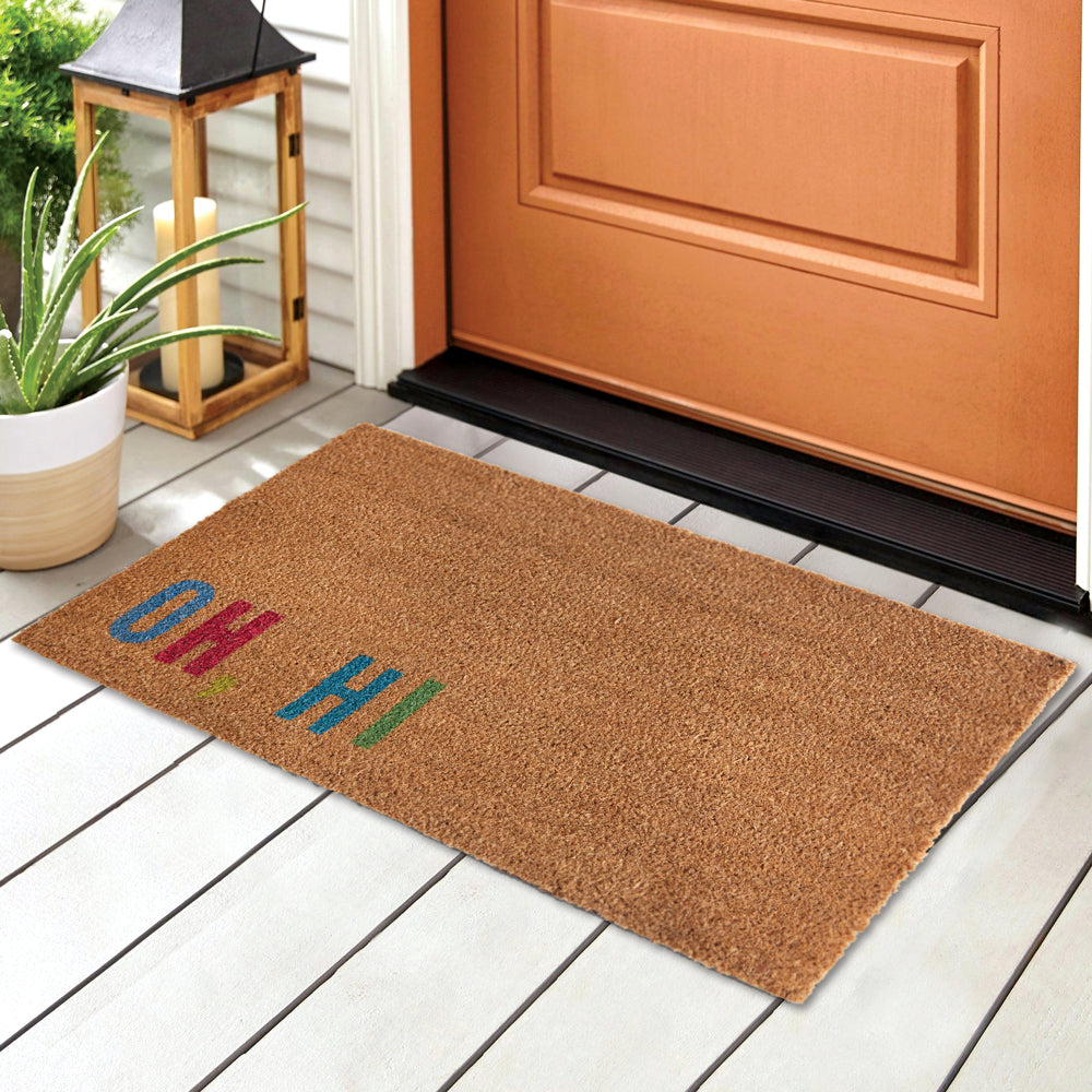 Oh Hi Doormat - Bombay Mercantile