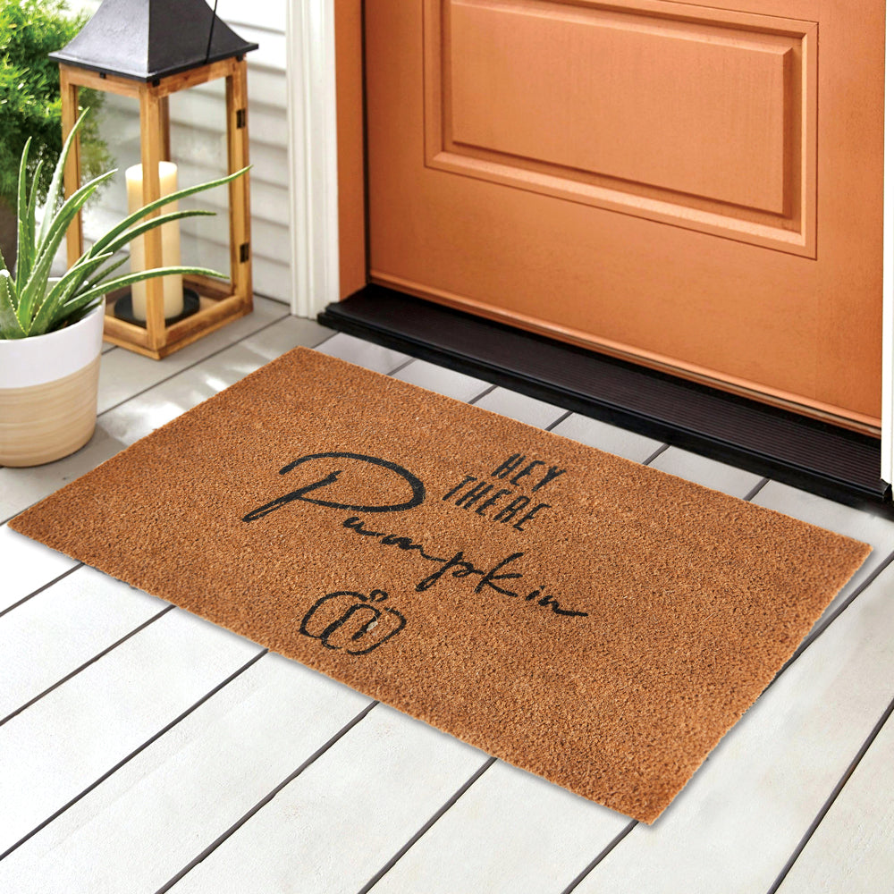 Hey There Pumpkin Doormat - Bombay Mercantile