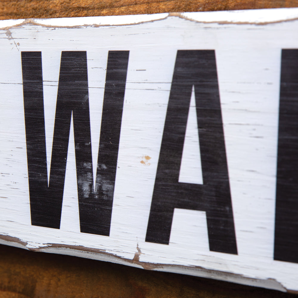 No Wake Zone Sign - Bombay Mercantile