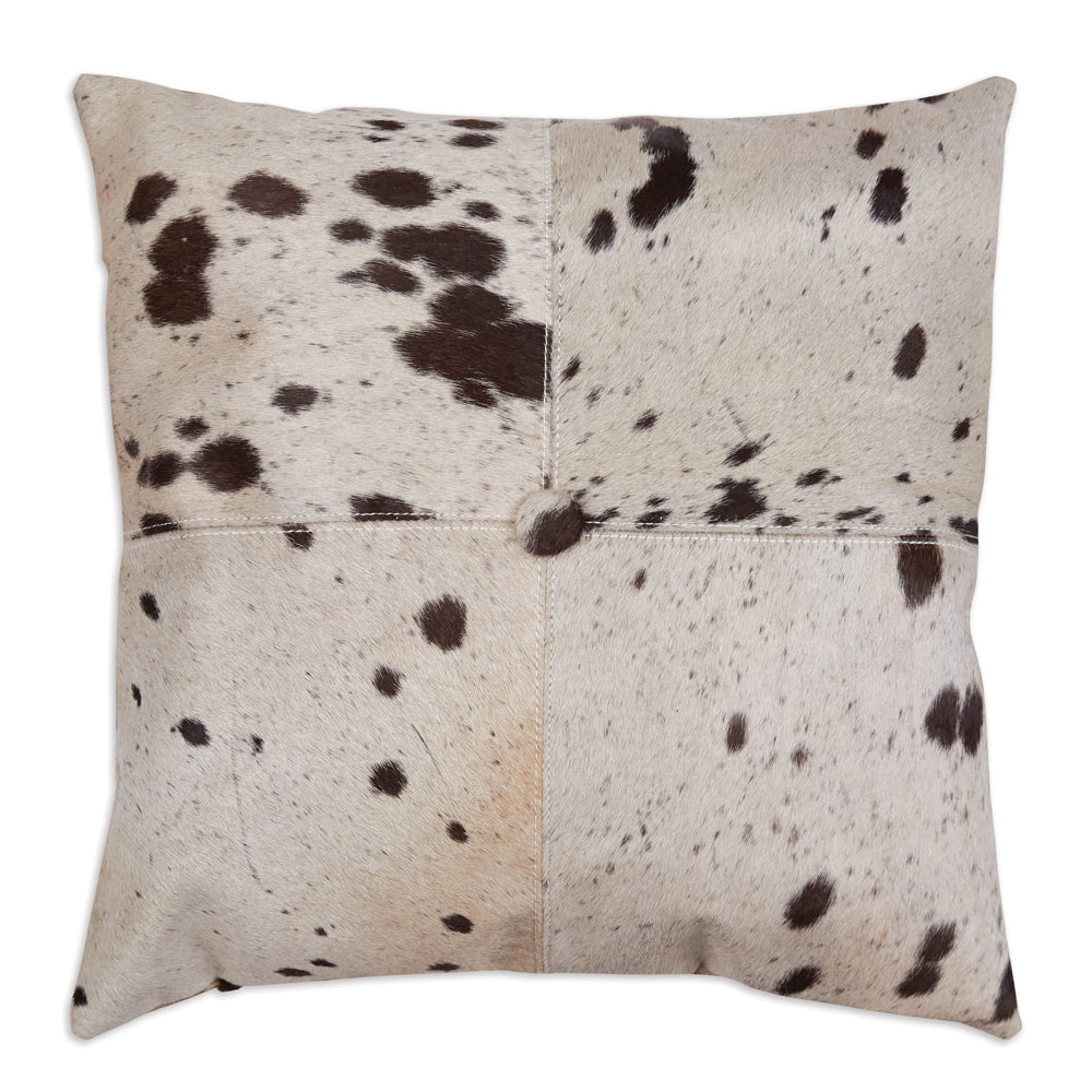 Cowhide Throw Pillow - Bombay Mercantile