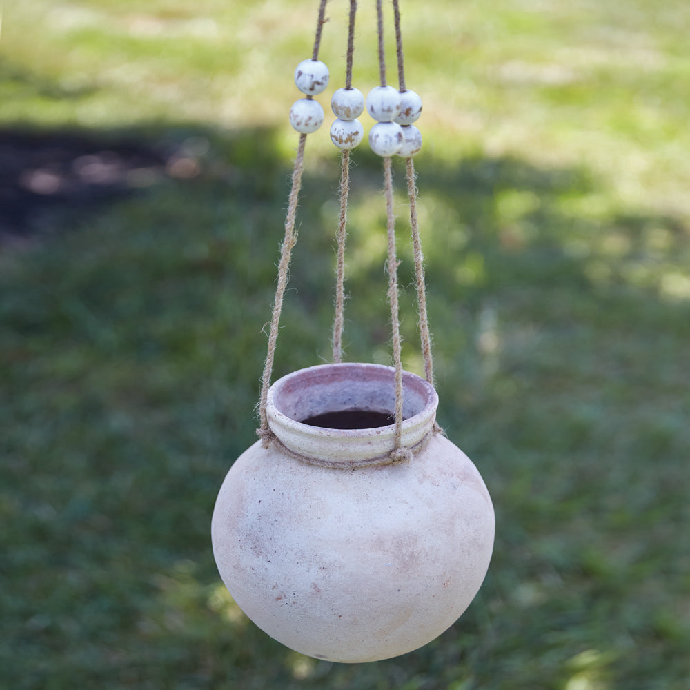 Clay Water Pot Planter - Bombay Mercantile