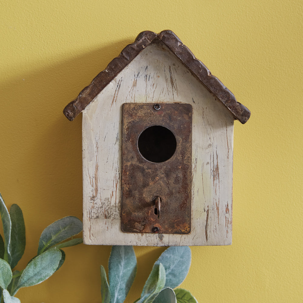 Antique-Inspired Lock and Key Birdhouse - Bombay Mercantile