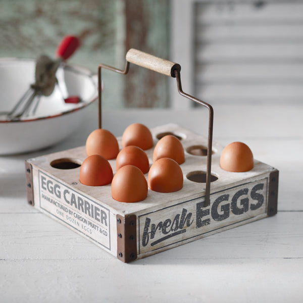Fresh Eggs Caddy - Bombay Mercantile