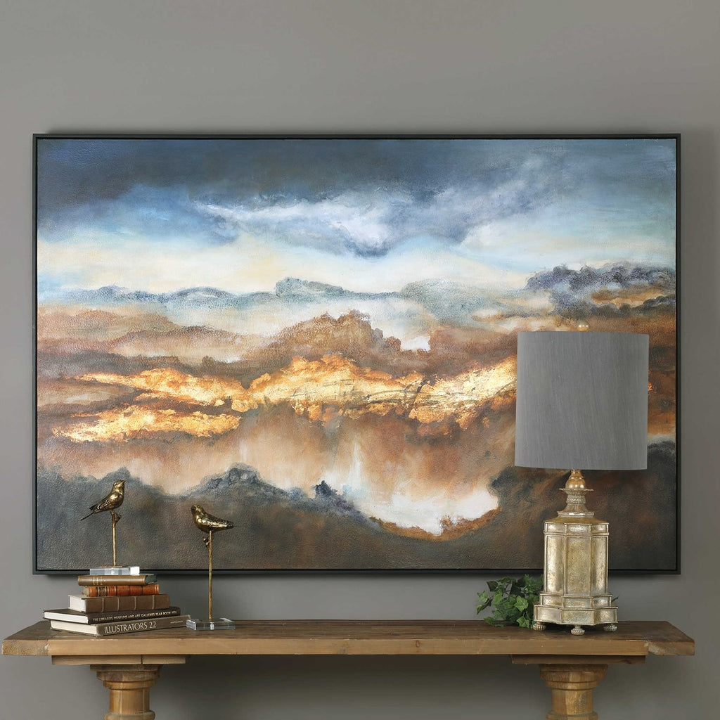Valley Of Light Landscape Art - Bombay Mercantile