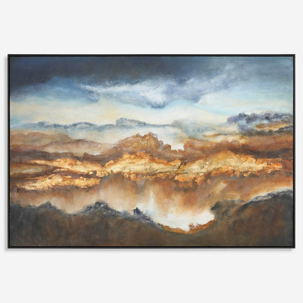 Valley Of Light Landscape Art - Bombay Mercantile