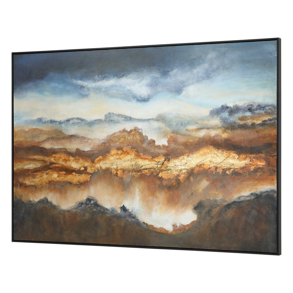 Valley Of Light Landscape Art - Bombay Mercantile