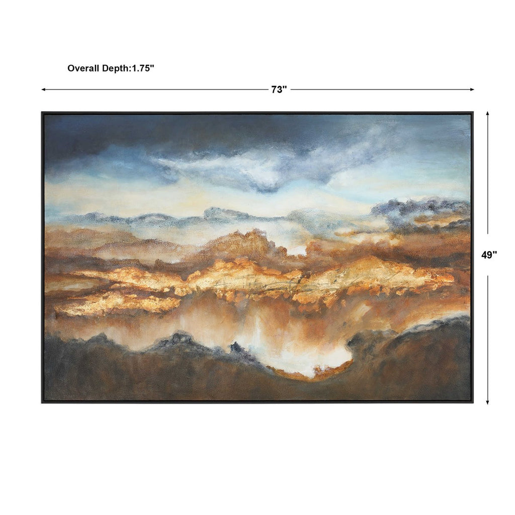Valley Of Light Landscape Art - Bombay Mercantile
