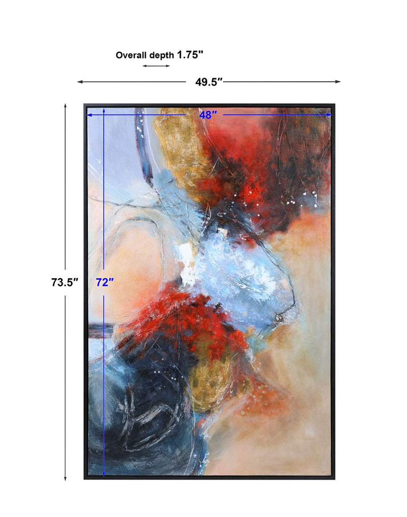 Summer Sunset Abstract Art - Bombay Mercantile