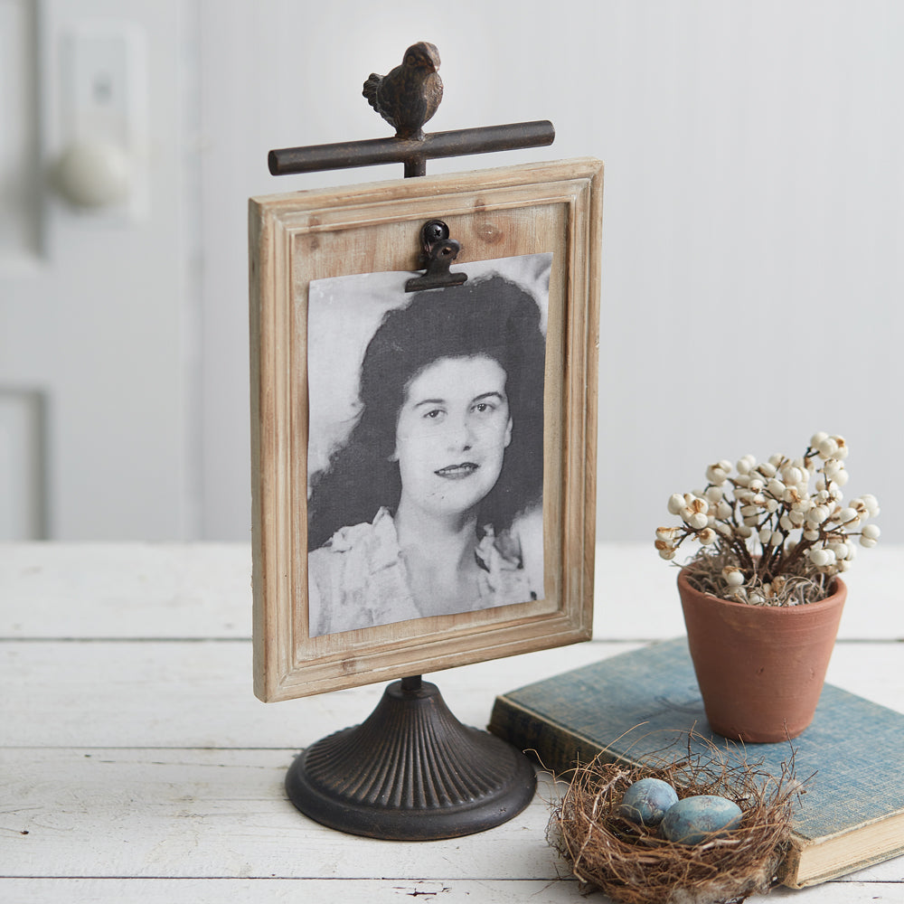 Feather Your Nest Picture Frame - Bombay Mercantile