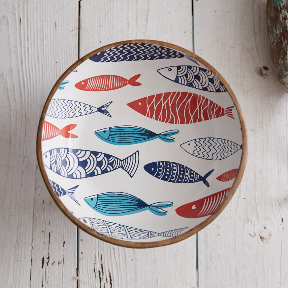 Mid Century Fish Bowl - Bombay Mercantile