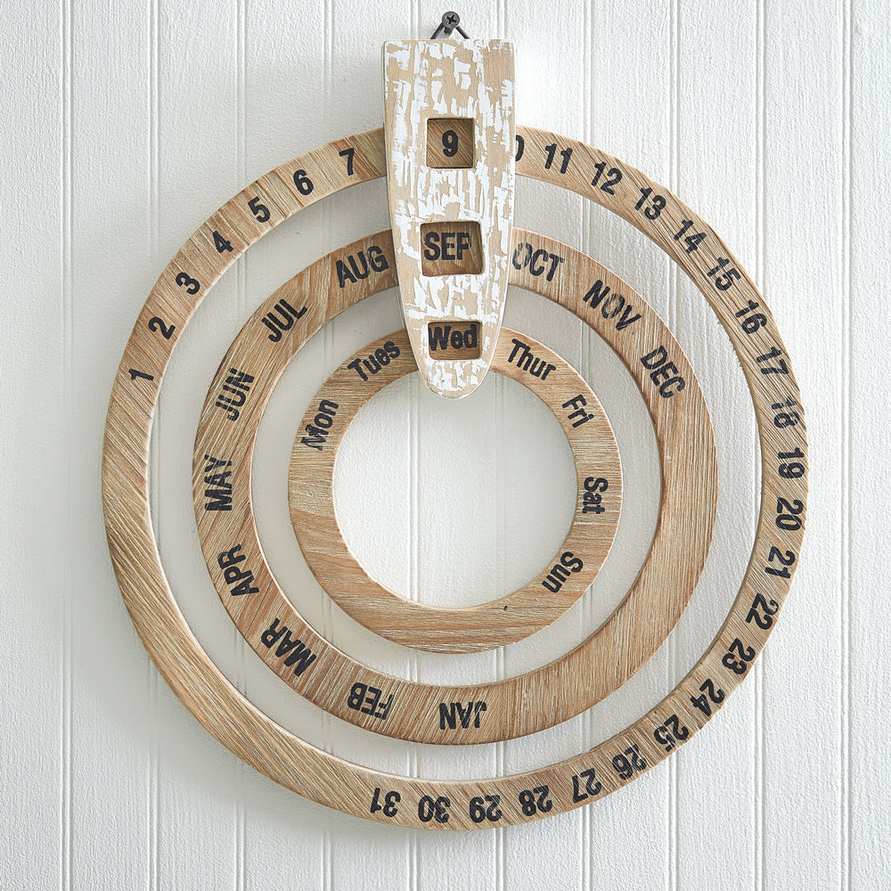 Antique Perpetual Calendar - Bombay Mercantile