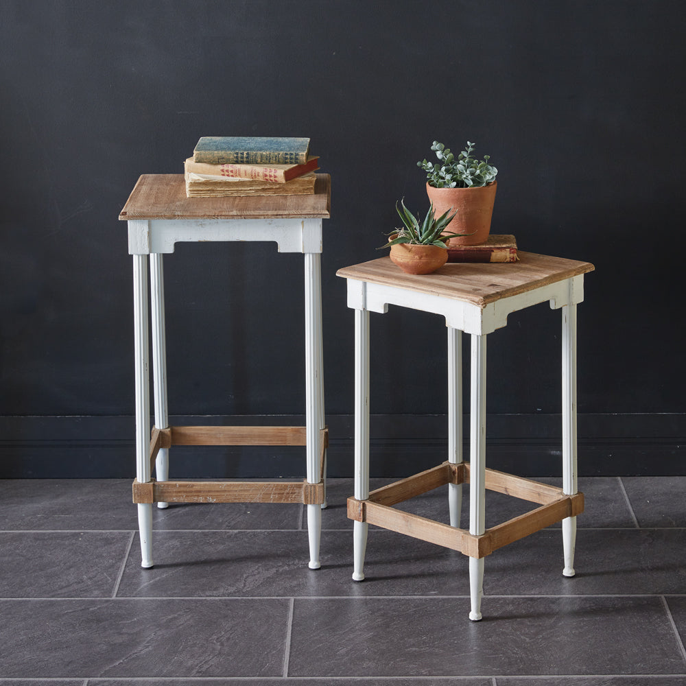 Set of Two Arabella Side Tables - Bombay Mercantile