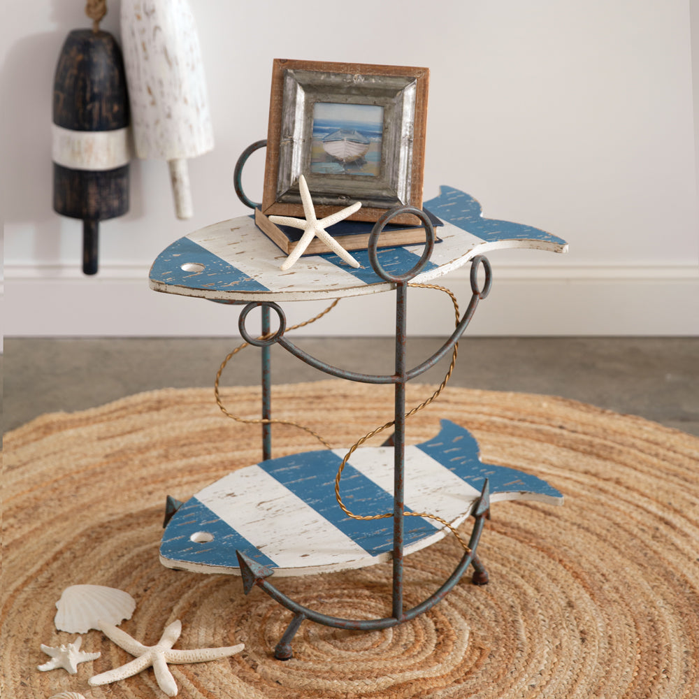 Maritime Fish Table - Bombay Mercantile