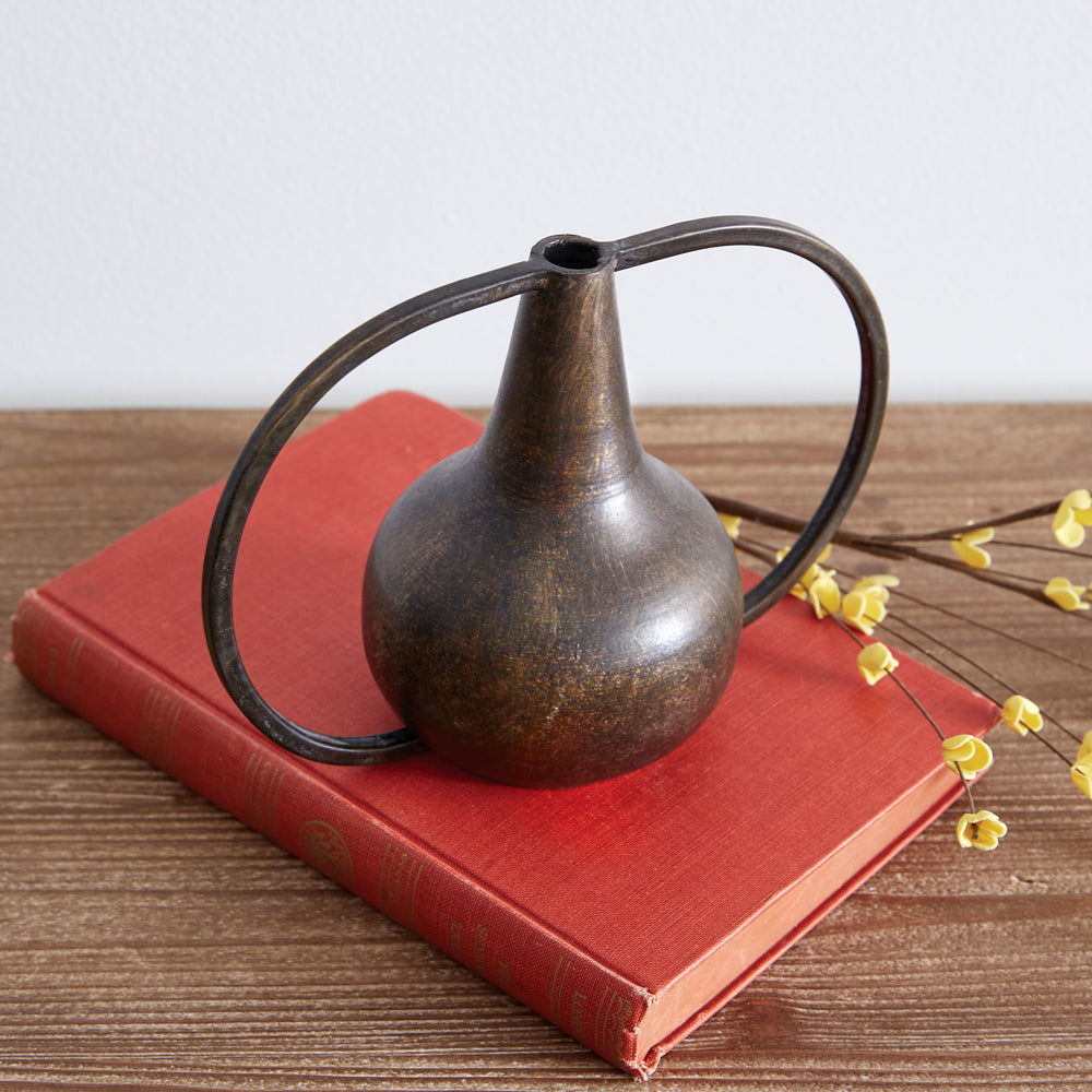 Short Tangier Stem Vase - Bombay Mercantile