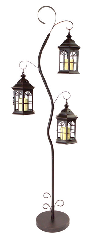 Triple Lantern Tree, Large - Bombay Mercantile
