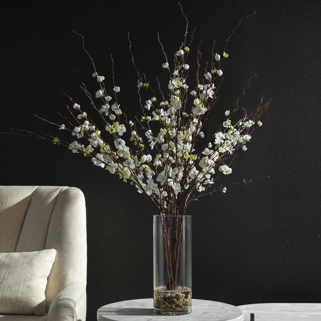 Quince Blossoms Silk Centerpiece - Bombay Mercantile