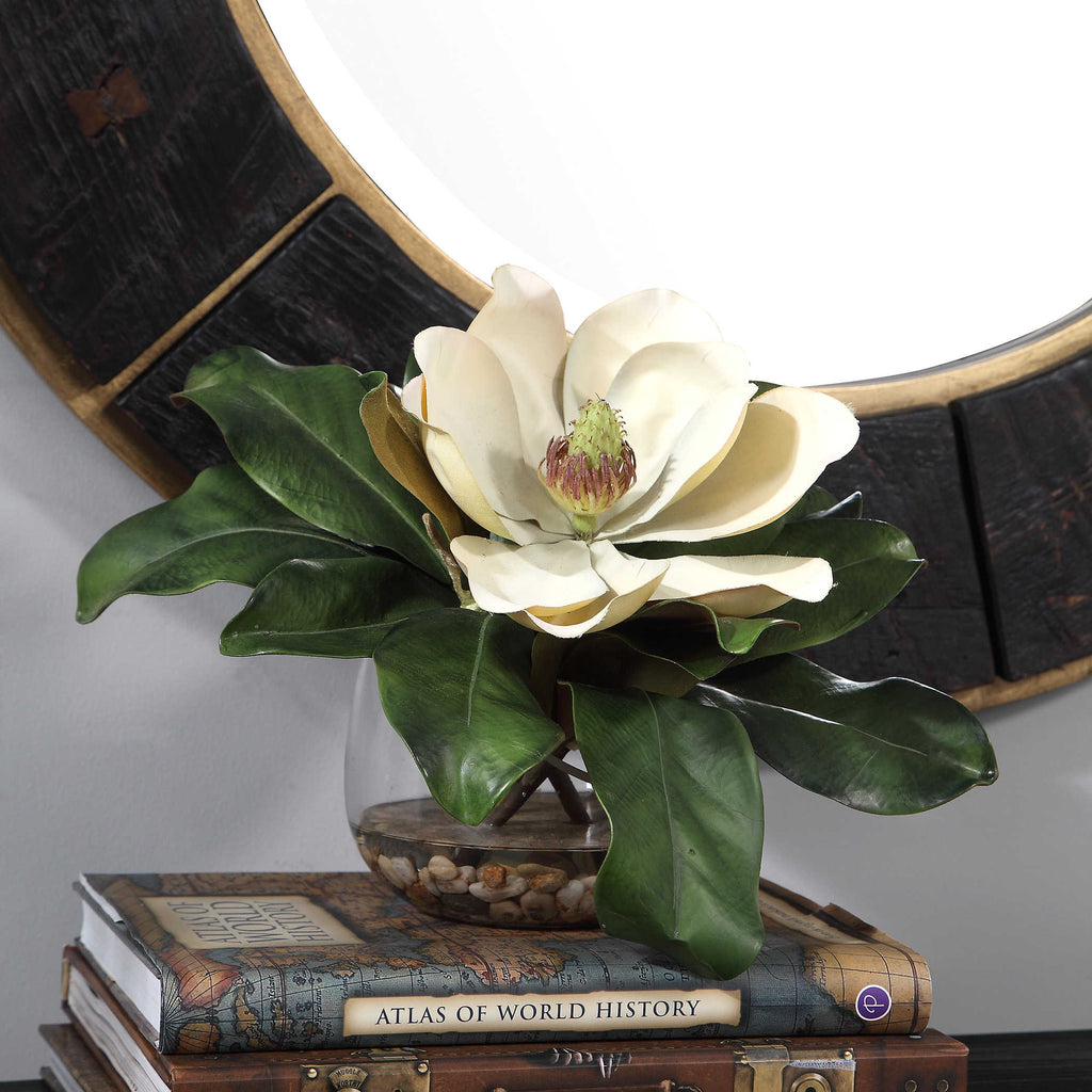 Celia Silk Magnolia Accent - Bombay Mercantile